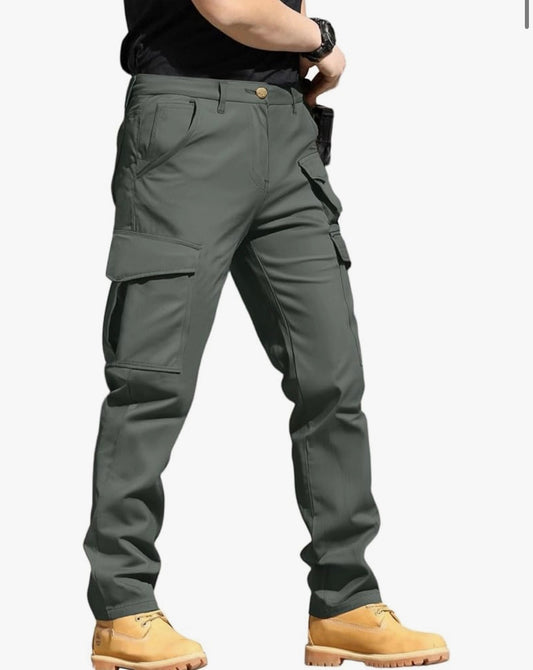 Generisch Cargohose Herren Leichte Outdoor Hosen Wanderhose Freizeithose Mit Seitentaschen Arbeitshosen MäNner Ripstop Taktische Trekkinghose wasserdichte Tactical Hose Sommer Mit Multi Taschen
